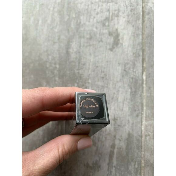 Karmela Cosmetics Silk Matte Red Lipstick in High Vibe FULL SIZE Sealed New - Picture 3 of 4